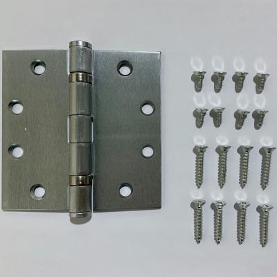 China Industrial Commercial Heavy Duty Steel Door Hinges 4.5 Inch Hinge Ball Bearing for sale