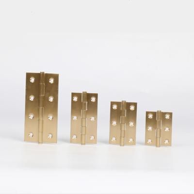 China Modern Hot Sale Furniture Brass Fixed Flat Copper Hinge Pin Hinges For Doors for sale