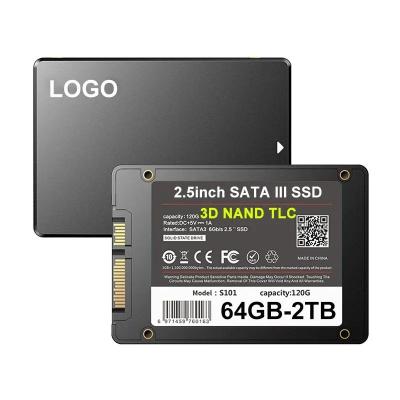 China SSD 2.5 Inch SATA SSD 60GB 120gb 240GB 480GB 500GB 128GB 256GB 512GB SATAT3 SSD Internal Solid State Hard Drive for sale