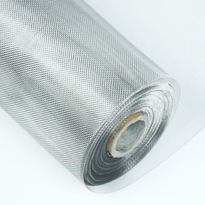 China Plain Weave Metal Wire Mesh Stainless Steel Braided Woven Wire Mesh for sale