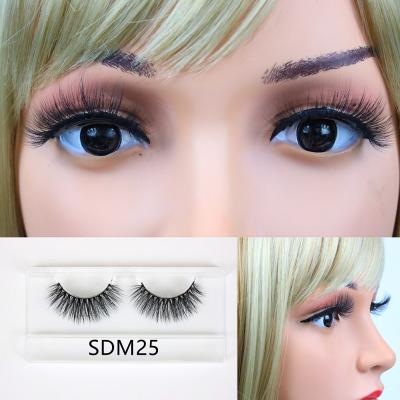 China 20mm Mink Lashes Long Hair Sunday Mink Lashes Custom Paper Eyelash Box Packaging Long Natural Mink Eyelashes for sale