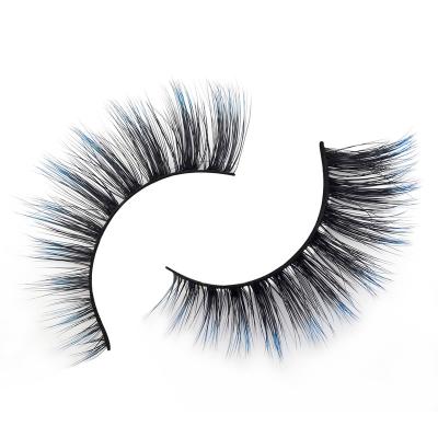 China Full Strip Long Color 25mm Natural 5d Mink Eyelashes Lashes Real 3d Mink for sale