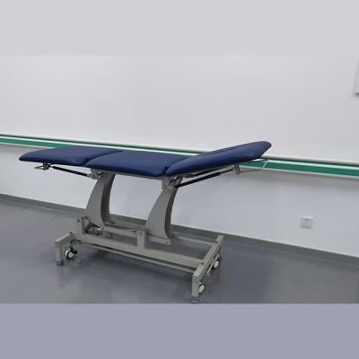 China 2022 Hospital Trolley Best Selling Examination Bed / File Examination Table / Manual Examination Bed for sale