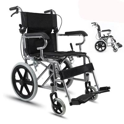 China Lightweight Factory Made Manual Wheelchair Disabled Wheelchair Wheelchairs For Elderly People for sale