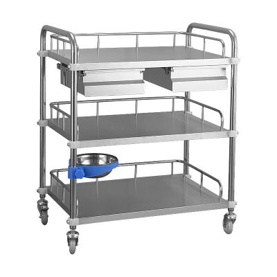 China Wholesale Price Modern Medical Trolley Instrument Table Hospital Trolley for sale