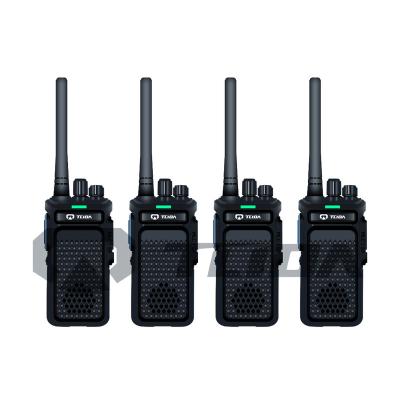 China Waterproof Handheld Wireless Walkie Talkie Two Way Radio POC 4g 200KM 500KM Function TLIDA M30 100 Mile Walkie Talkie Flashlight for sale