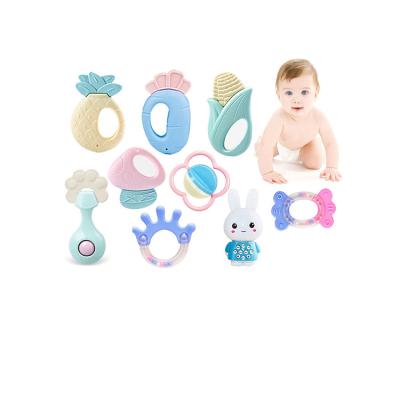 China Baby Toy New Arrival Wholesale Colorful Soft Soft Silicone Teether for sale