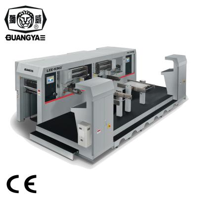 China LK2-80MT Hotels Automatic Hot Stamping And Die Cutting Machine for sale