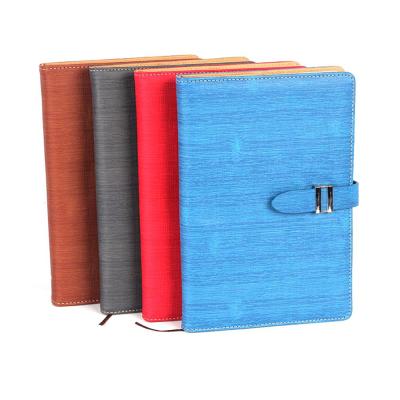 China Jinghao brand spiral hardcover leather journals A5 diary and leather notebook for sale