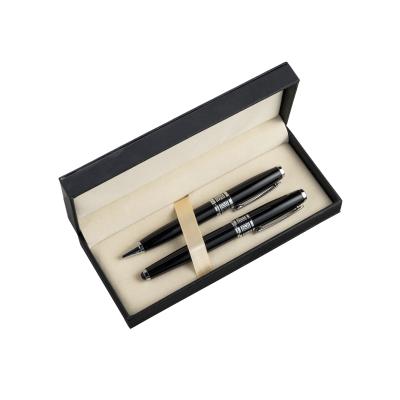 China Writing& Promoting& Luxury JH Gift Roller Tip Pen Business Gift Pen Set With Custom Logo for sale