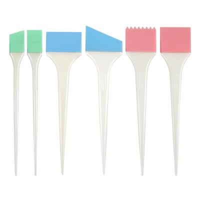 China PP+Silica Gel New Styling Silicone Color Hair Removable Hot Selling Mixing Dye Brush for sale