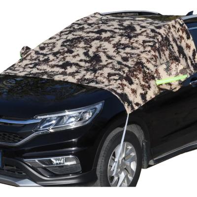 China Lowering Winter Indoor Car Sunshade Sunshade Full Cover Car Temperatures Windshield Waterproof Windshield Snowfall for sale