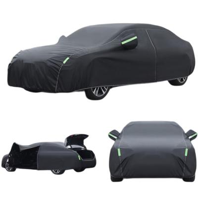 China Water Resistant Car Exterior Accessories Waterproof 190t Polyester Windproof Car Full Body Cover for sale