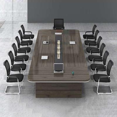 China See consultation for details meeting long office table administrative staff training negotiation table and chair combination simple modern office furniture for sale