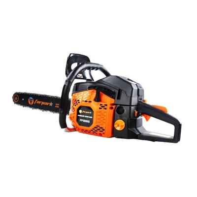 China Cheap 2-Stroke Forpark Brand Gasoline Chainsaw Machine 58cc 5800 Best Selling Chainsaw for sale