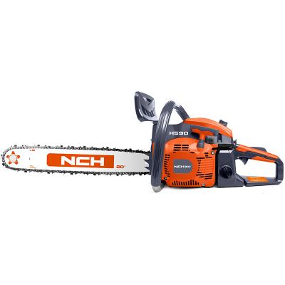 China 2-Stroke NCH 590 PETROL CHAINSAW 58CC CHAINSAW for sale