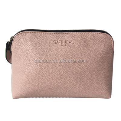 China High Quality Recyclable Jewelry Pouch Bag With Embossing / Debossing Logo PU Leather Jewelry Pouch Bag for sale