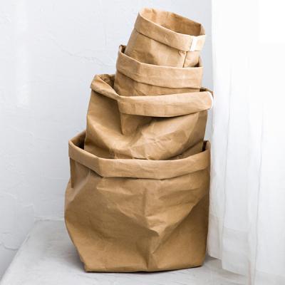 China Recyclable Custom Design Water Resistant Paper Bag, Unique Washable Paper Bag, Waterproof Paper Bag Supplier Wholesale for sale