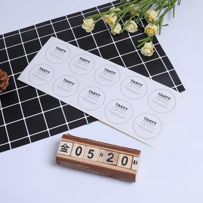 China Wholesale Custom Waterproof Vinyl Stickers Thank You Sticker Adhesive Waterproof Packaging Label Stickers for sale