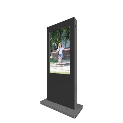 China Hot Selling Indoor 65 Inch Digital Signage And Displays Outdoor Waterproof Double Sided Outdoor Digital Signage for sale