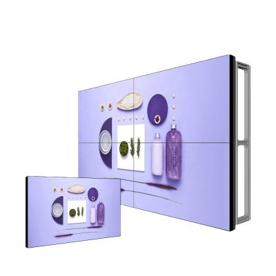 China 3x3 46 Inch 3.5mm Bezel LCD Video Wall Lcd Video Wall Bezel Super Narrow Bezel Indoor LCD Video Splicing Wall liquids for sale