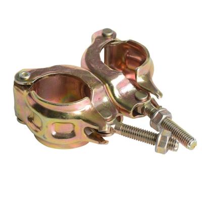 China High Quality Wholesale Scaffolding Swivel Coupler Dual Construction Area Pivot Coupler Clamp for sale