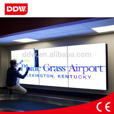 China Retroiluminación LED video 1920x1080 de la pared del LCD del bisel estrecho de Samsung 10m m en venta