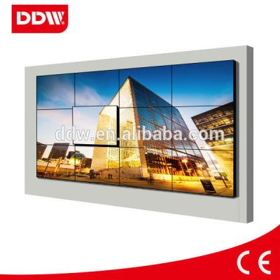 China pared video del bisel 46inch 3x4 Lcd de 6.7m m, exhibición de la publicidad del panel LCD de Samsung en venta