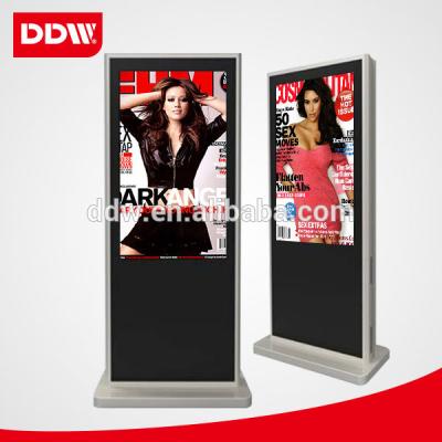 China jugador digital de la señalización del soporte del piso de 60 pulgadas, jugador de la publicidad del lcd en venta