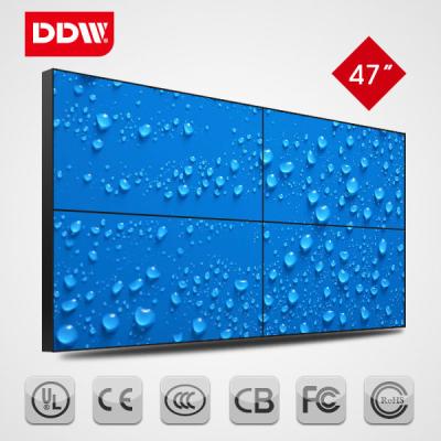 Chine mur visuel POINTU d'affichage à cristaux liquides d'encadrement ultra étroit de 2*2 60inch 6.3mm avec l'intense luminosité à vendre