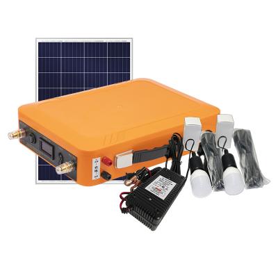 Китай Orange Portable Solar Power Station For Home Solar Energy Power Station продается