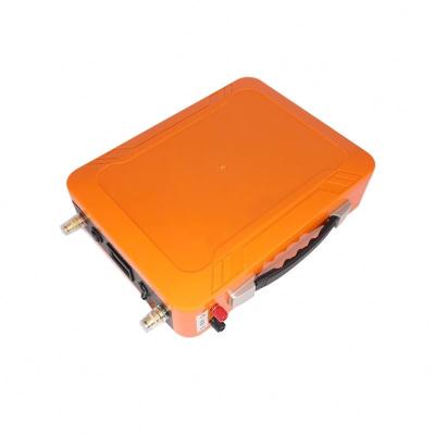 China Durable Portable Solar Power Station Orange 12V 5W  Plastic Material for sale