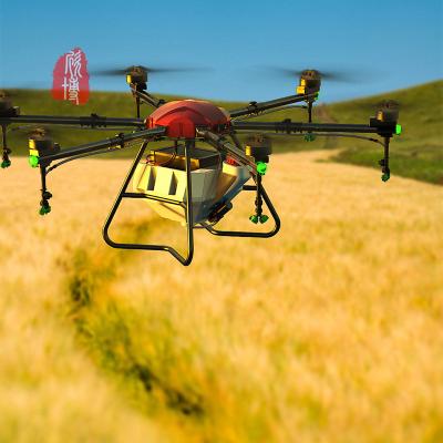 China Oil Electric Hybrid Spray Drone 6 - Axis Uav Agricultural With Battery à venda