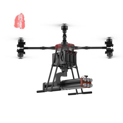 Китай 45min Hover Time Fire Rescue Drone 5G Support H16 And MIPI HD LED Camera Fire Extinguisher Drone продается