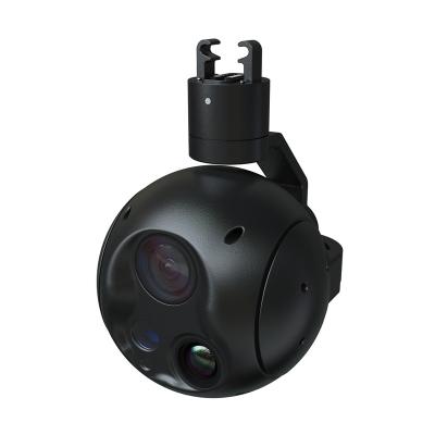 China Dual Sensor Optical Zoom Camera With IR Night Visio 3 Axis Gimbal zu verkaufen