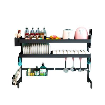 China High Quality Kitchen Viable Above Sink Rack Shelf Storage Dish Sink Drain Rack for sale