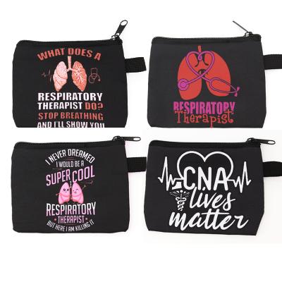 China Small Pocket Purchasing Medical Nurse RT Respiratory Therapist CAN Nursing Storage Bag Wallet for sale