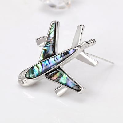 China Airplane Dragonfly Leaf Brooch Crystal Rhinestone Tool Brooch Pin for sale