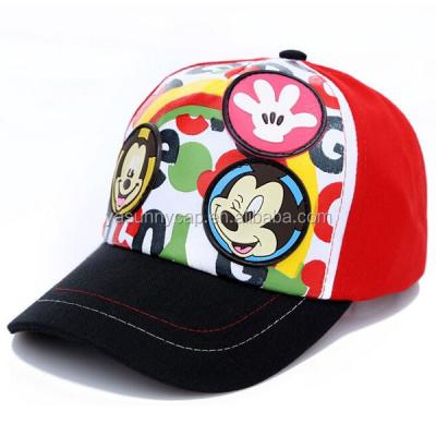 China Cartoon Lovely And Breathable High Quality Custom Cartoon Kid Hat For Wholesale for sale