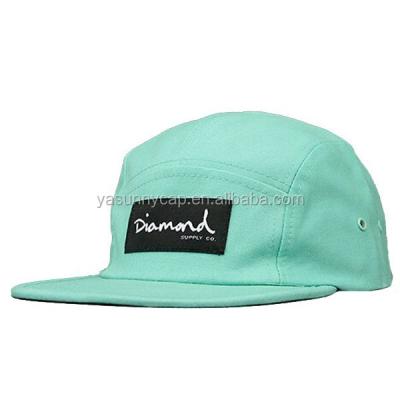 China 2021 Newest COMMON Factory Custom 5 Panel Camp Hat Cap for sale