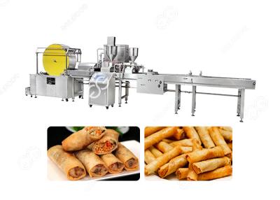 China 4000Pieces/h Frühlingsrolle-Fertigungsstraße, Frühlings-Rollenhersteller-Maschine zu verkaufen