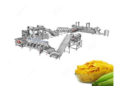 China 500kg/H Hot Sale Automatic Plantain Chips Processing Machines Banana Chips Product Line for sale