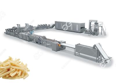 China Customizable Factory Fully Automatic Frozen French Fries Production Line Potato Processing Equipment zu verkaufen