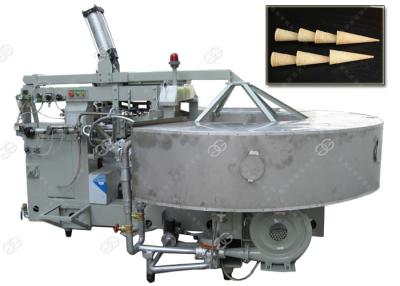 China Rolled Ice Cream Cone Biscuit Making Machine , Sugar Cone Making Machine Sri Lanka for sale