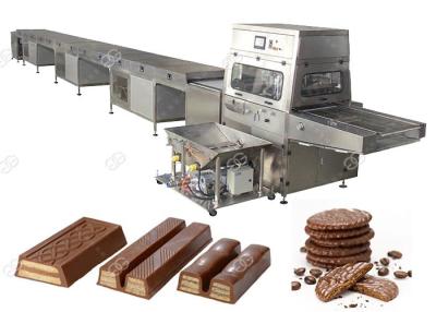 Cina Cioccolato automatico di serie di GG-CT che riveste la linea di produzione a macchina 380V/220V in vendita