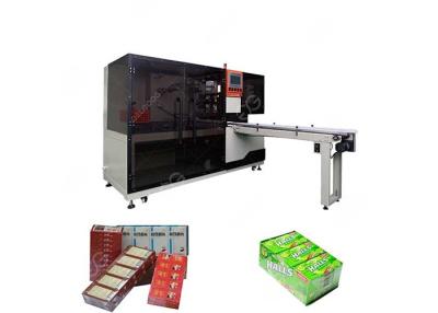 China BTB-400 BOPP Film 10 Cigarette Box Wrapping Machine with Tear Tape for sale