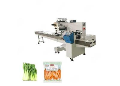 China 220V Horizontal Fruit and Vegetable Packing Machine High Sensitivity Sensor for sale