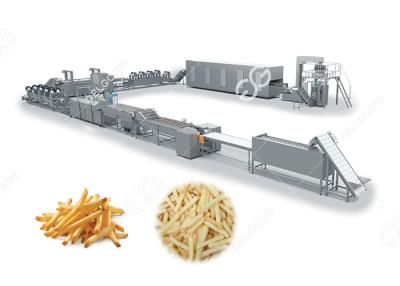 Chine Chaîne de production fraîche de pommes chips de Henan GELGOOG faisant à pommes frites l'automation élevée à vendre