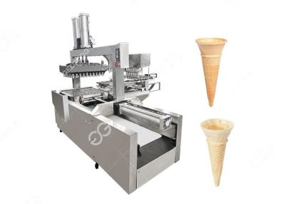 China GGDW60F Ice Cream Wafer Cone Machine / Full Automatic Wafer Cone Making Machine for sale