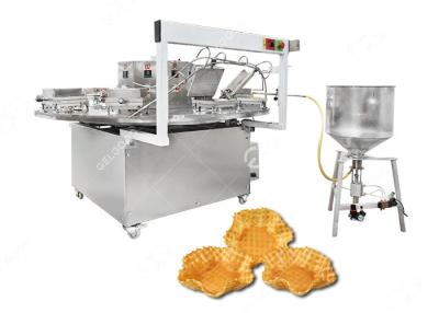 China Handelswaffel-Schüssel-Hersteller, Eiscreme-Waffel-Kegel-backende Maschine 380V fertigte besonders an zu verkaufen